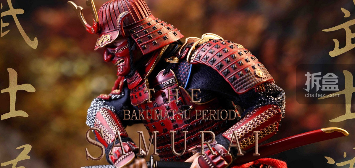 D12TOYS 合金幕末忠義武士双人豪华版1/12可动人偶- 拆盒