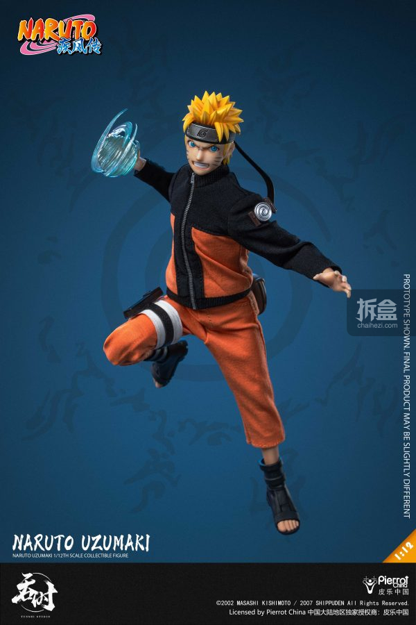 TUNSHI STUDIO TS-020 「NARUTO ナルト疾風伝」 ナルト 1/12フィギュア