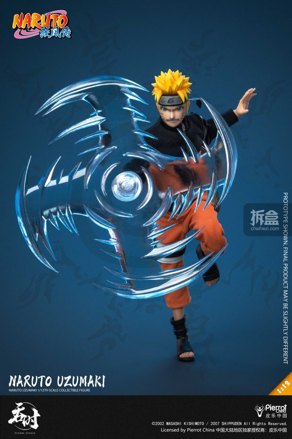 NARUTO　フィギュア TUNSHI STUDIO TS-020 「NARUTO ナルト疾風伝」 ナルト 1/12フィギュア