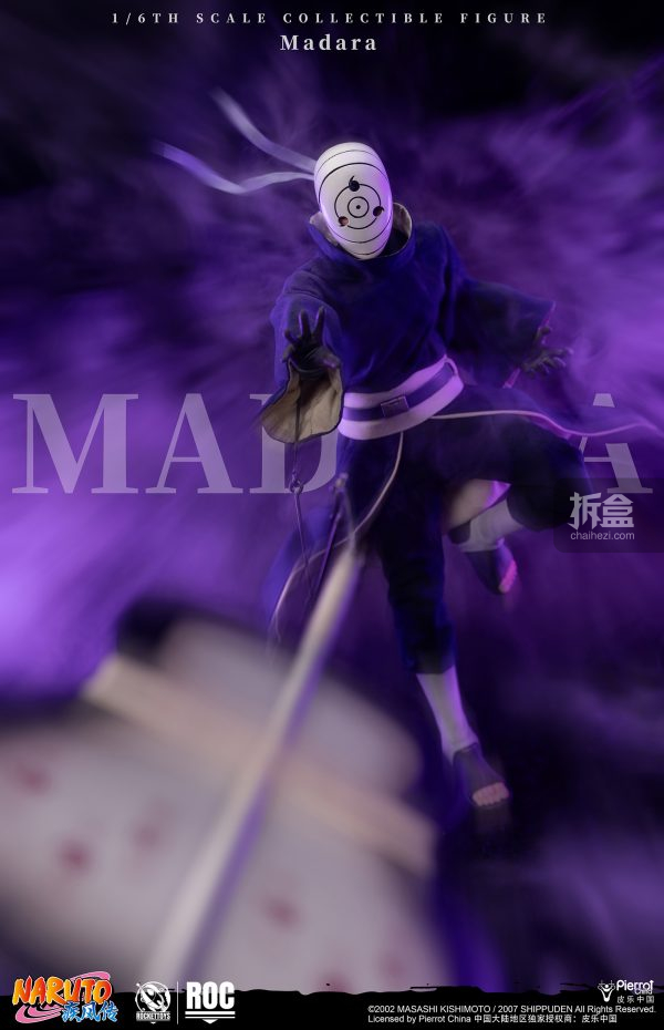 ROCKETTOYS ROC-021 「NARUTO ナルト疾風伝」 マダラ(白い仮面 ver) 1