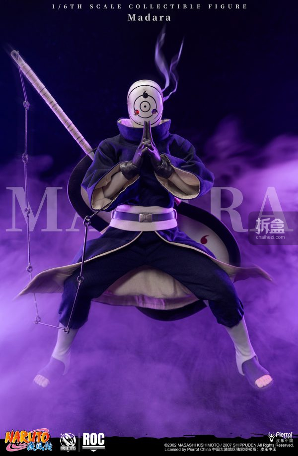 ROCKETTOYS ROC-021 「NARUTO ナルト疾風伝」 マダラ(白い仮面 ver) 1